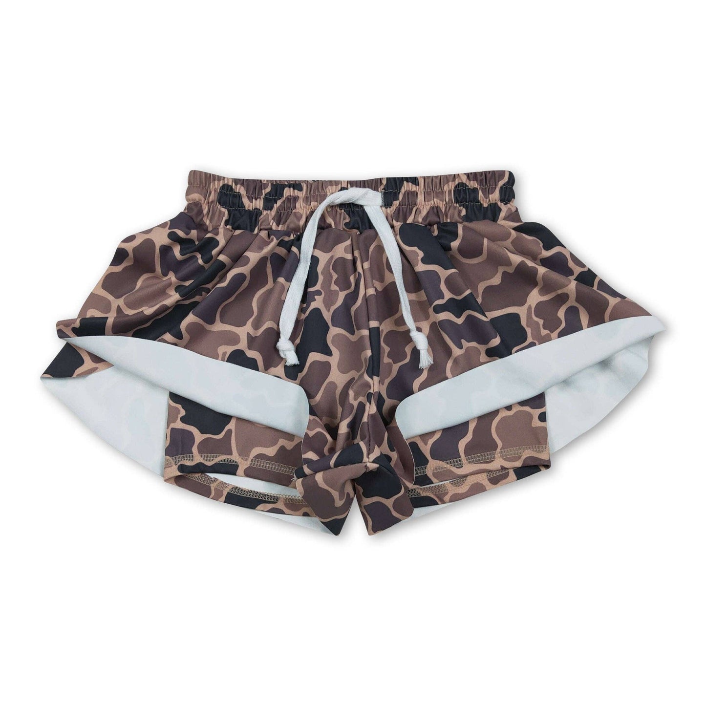 Girls camo shorts