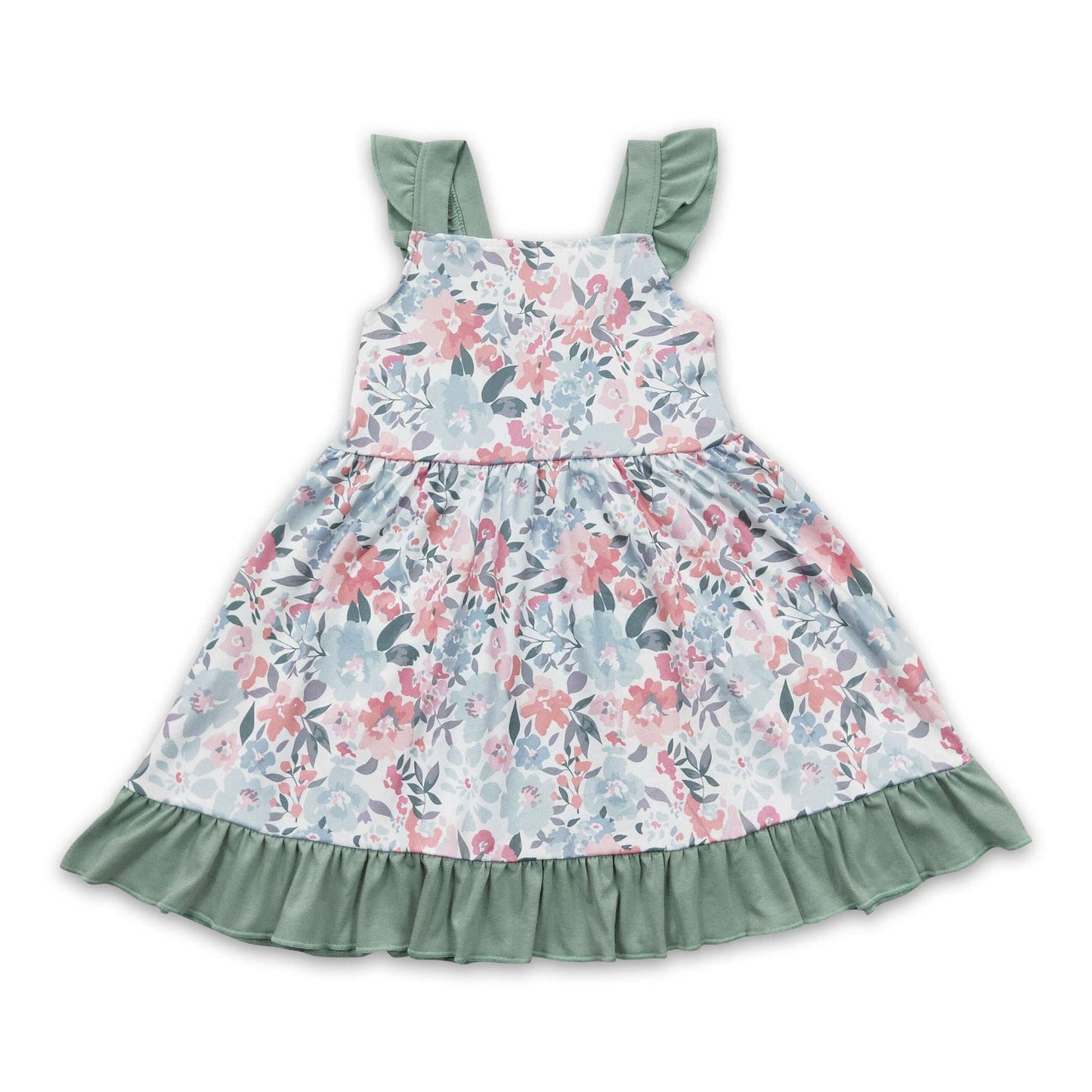 Flutter floral dress