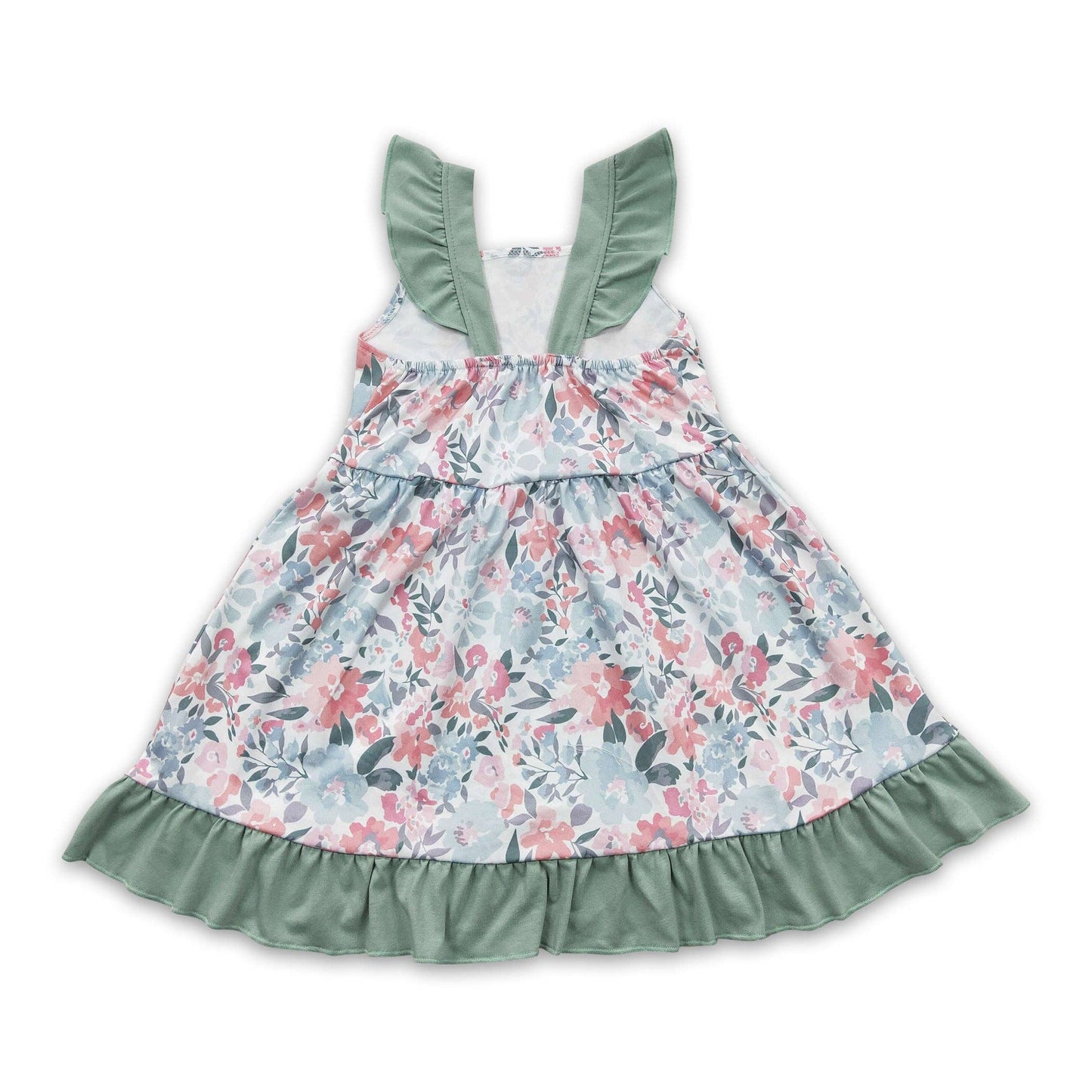 Flutter floral dress