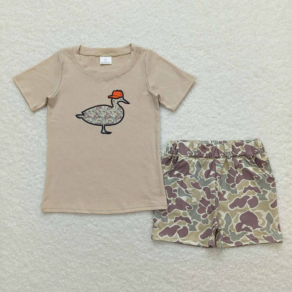 Khaki Camo Duck Set