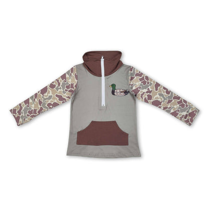 Camo duck pull over