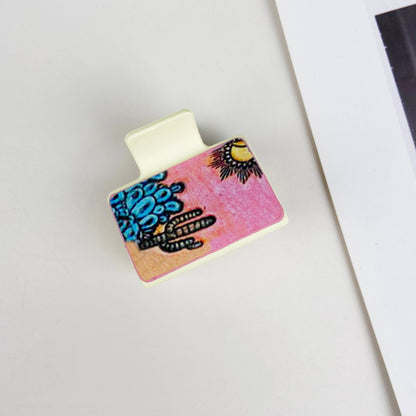 Fruit Rhinestone Strawberry Hollow Hair clips