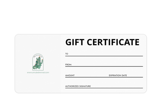 Gift Certificates