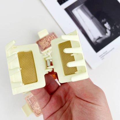 Fruit Rhinestone Strawberry Hollow Hair clips