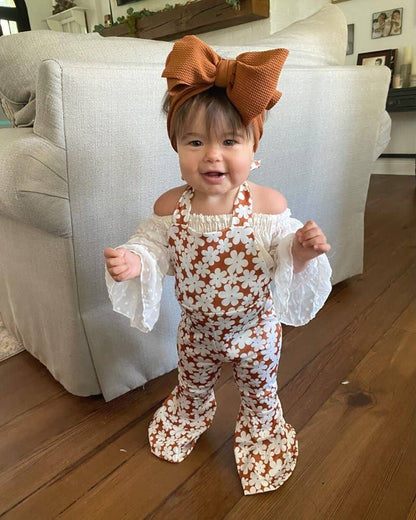 Flower Child Bell Bottom Jumpsuit