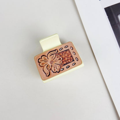 Fruit Rhinestone Strawberry Hollow Hair clips