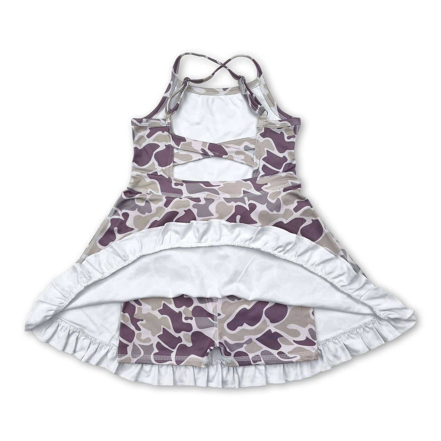 Girls Camo Athletic Dress