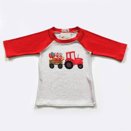 Crawfish Tractor Raglan