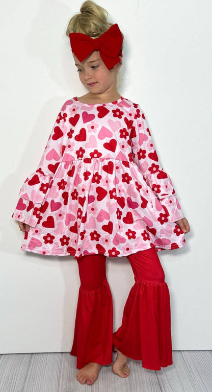 Valentine Heart Girls Set
