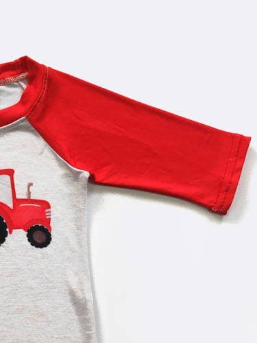 Crawfish Tractor Raglan