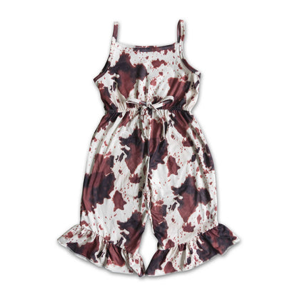 Cow Print Jumpsuit