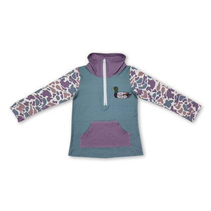 Camo duck pull over