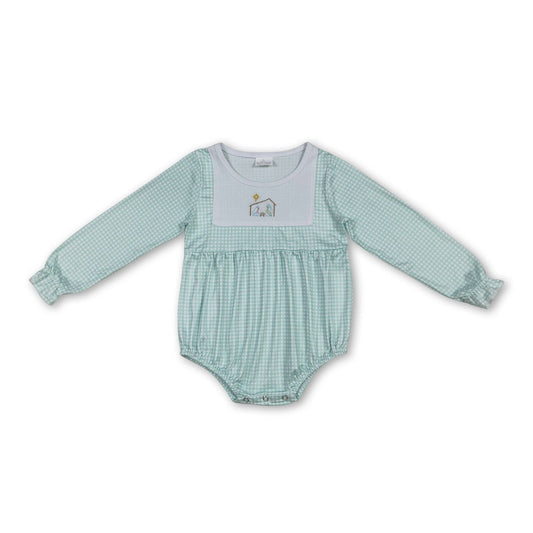 Nativity long sleeve romper