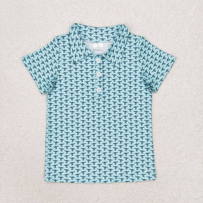 Mallard Print Performance Polo