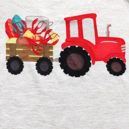 Crawfish Tractor Raglan