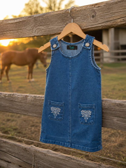 Denim Boot Stitch Dress