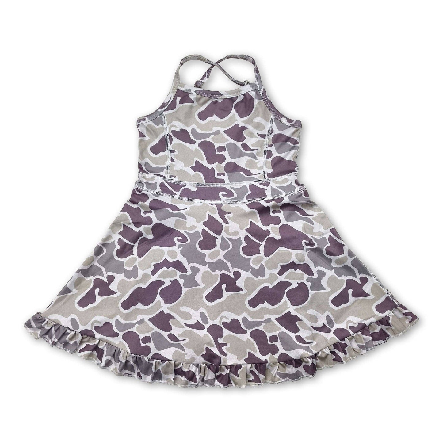 Girls Camo Athletic Dress