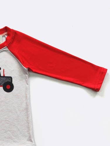 Heart Tractor Raglan