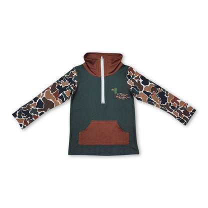 Camo duck pull over