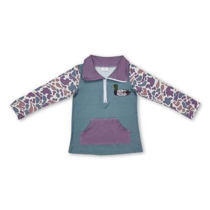 Camo duck pull over