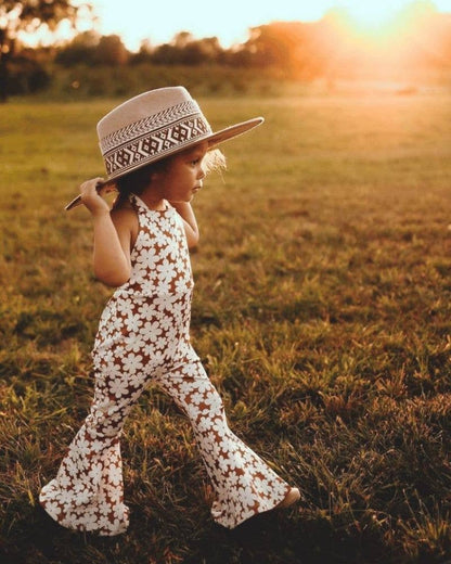 Flower Child Bell Bottom Jumpsuit