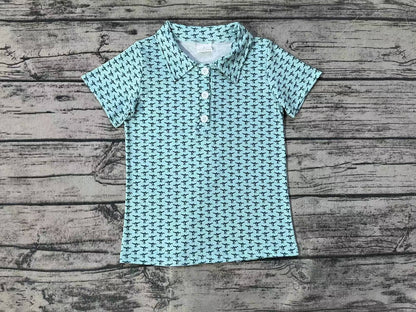 Mallard Print Performance Polo