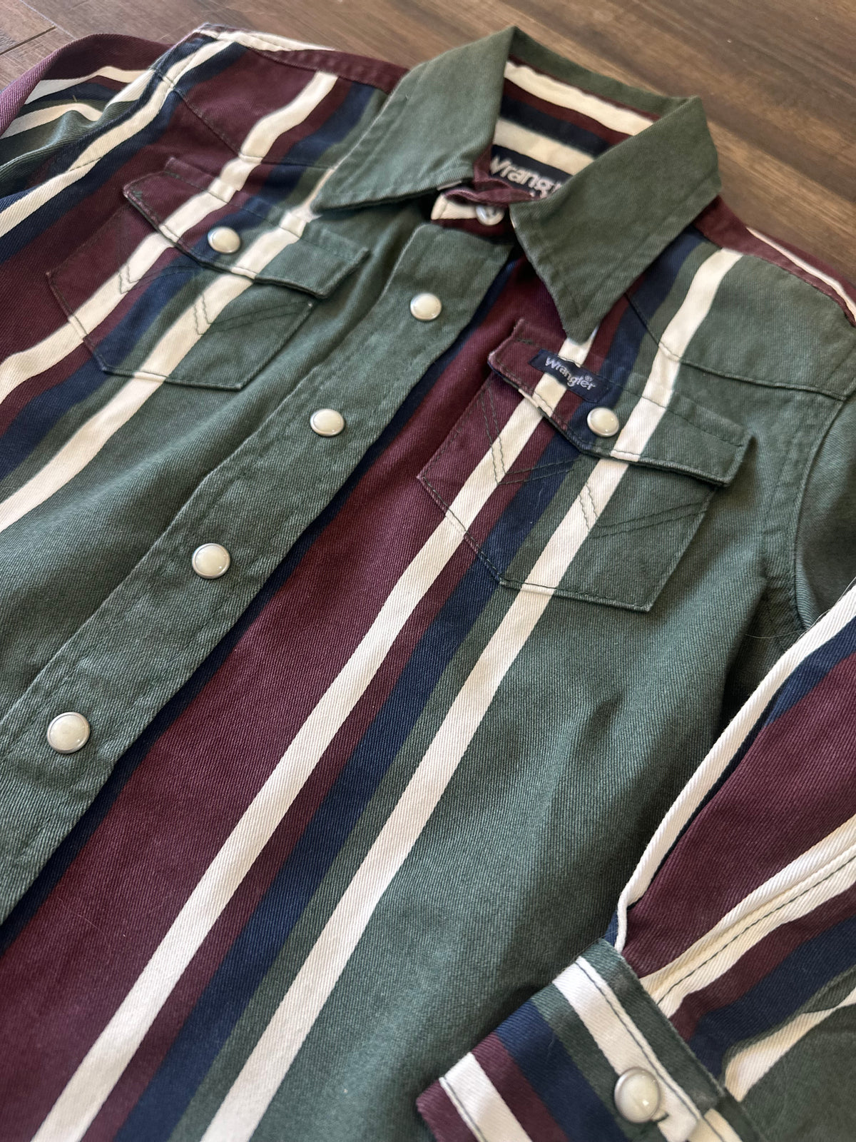 Wrangler Retro Button Up