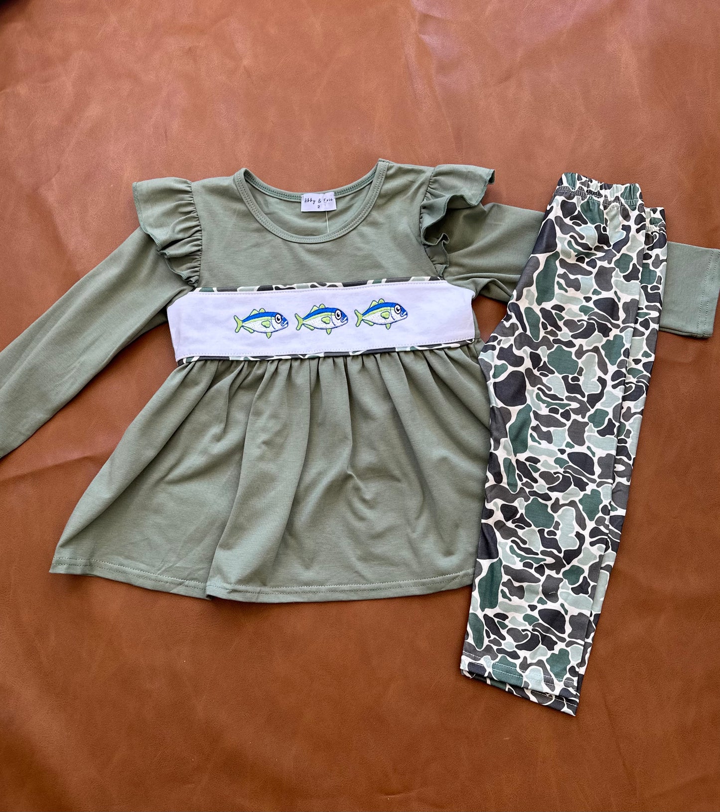 Camo fish pant set