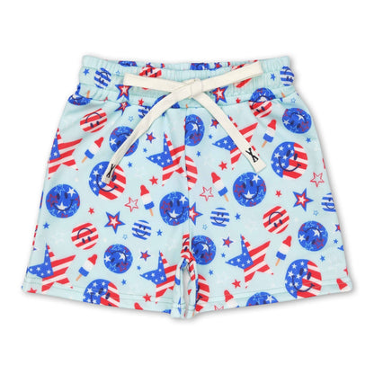 Patriotic Smiles Swim trunks