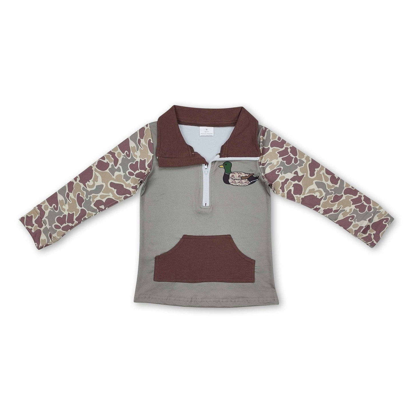 Camo duck pull over