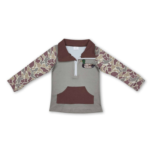Camo duck pull over