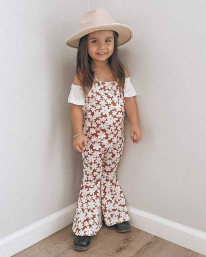 Flower Child Bell Bottom Jumpsuit