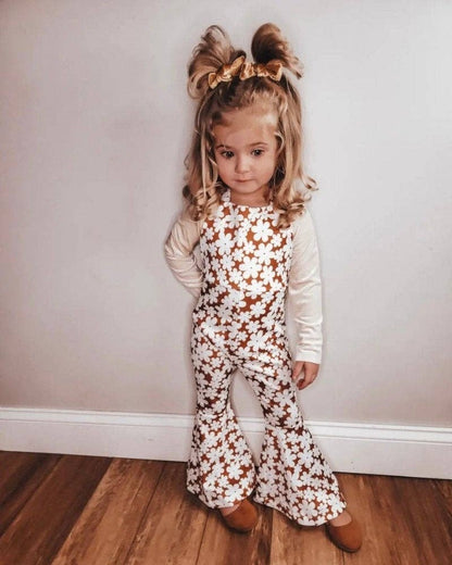 Flower Child Bell Bottom Jumpsuit