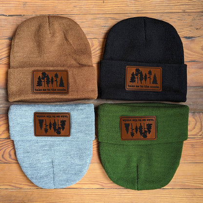 Take me to the woods Outdoor Adventure Beanie