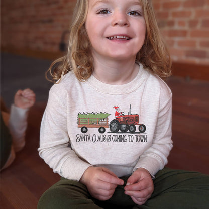 Santa Claus Tractor Christmas Lounge Set