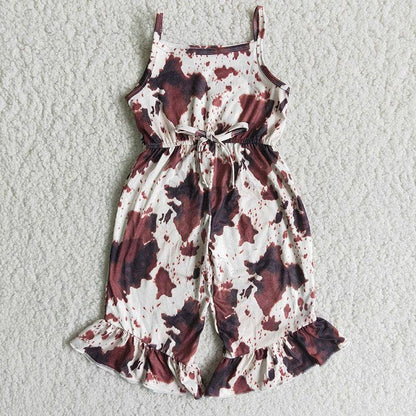 Cow Print Jumpsuit