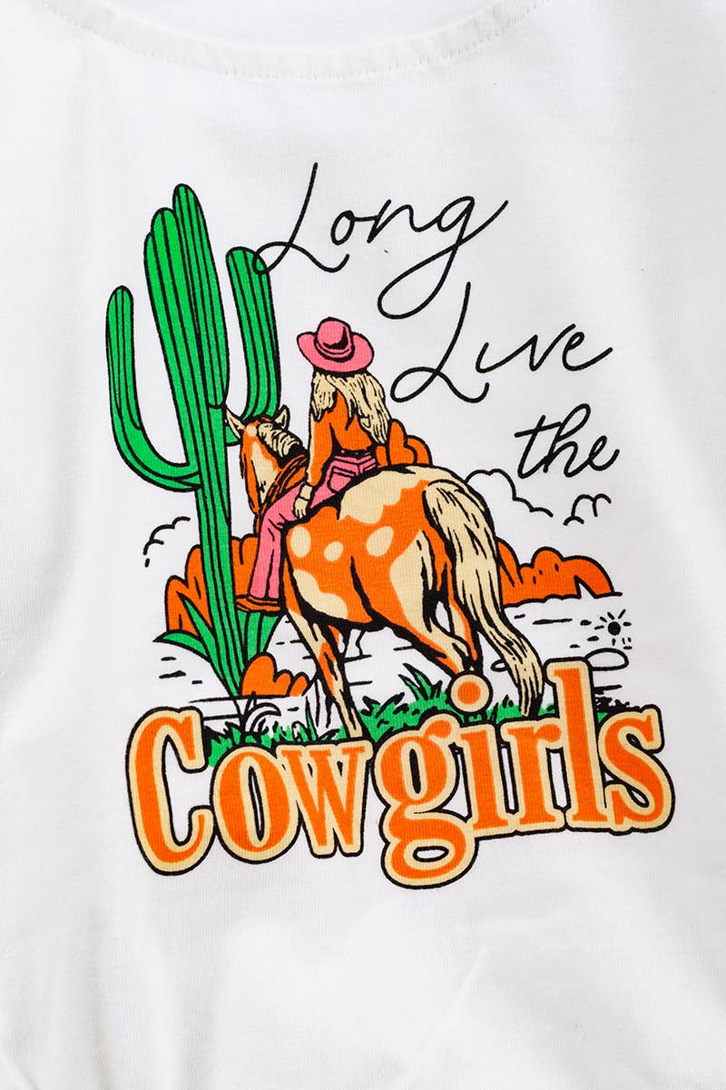 LONG LIVE THE COWGIRLS Long Sleeve Bubble
