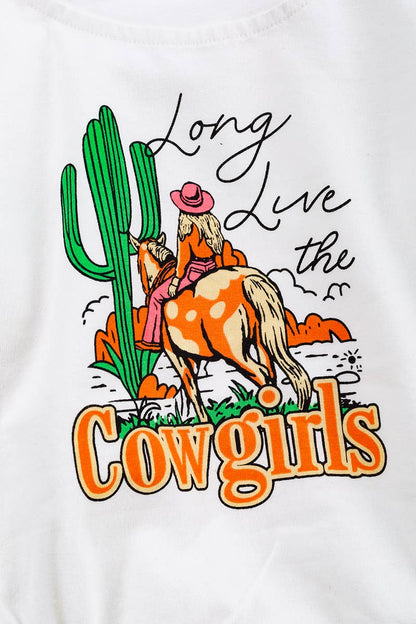 LONG LIVE THE COWGIRLS Long Sleeve Bubble