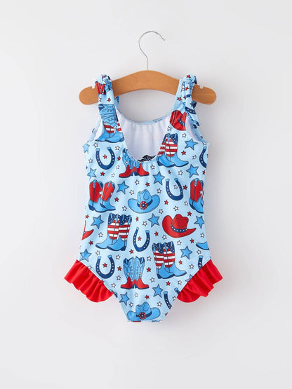 “Cowboy Boots” Swimsuit