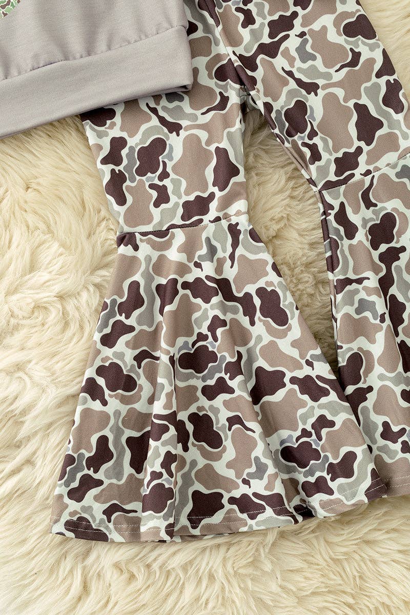 Camo Bell Bottom Outfit